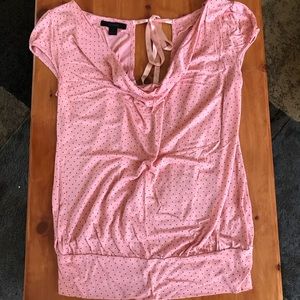 Express Cap Sleeve Open Back Top - Size M